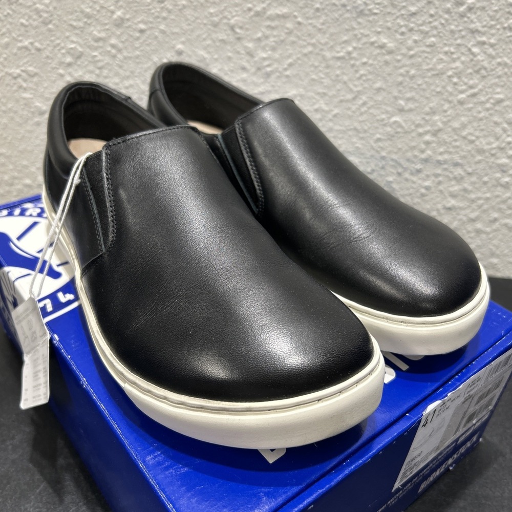 Birkenstock Oswego Leather Black EU 41 US L10 M8 Mens Womens - Picture 6 of 9